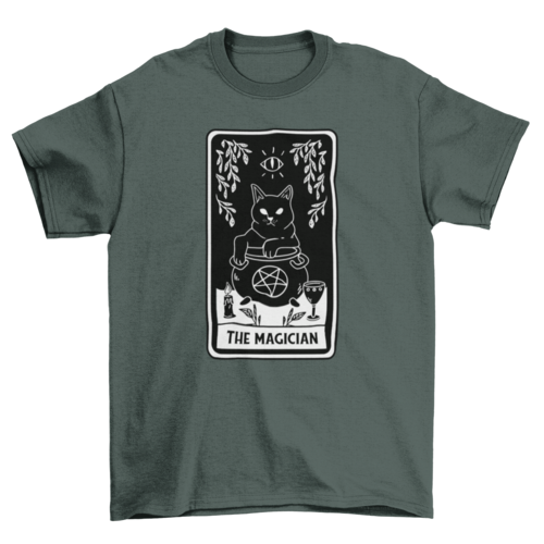 The magician tarot card t-shirt