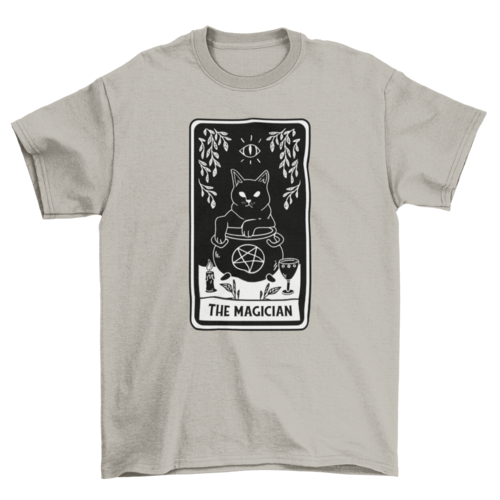 The magician tarot card t-shirt