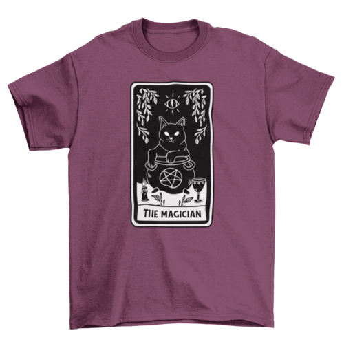 The magician tarot card t-shirt