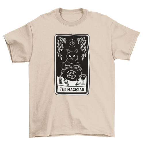 The magician tarot card t-shirt