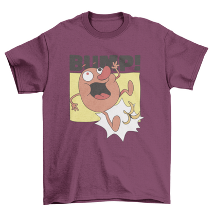 Funny Potato Cartoon Character T-shirt Design | Binge T-shirt Shop