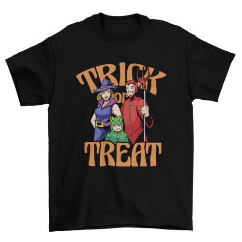 Family in Halloween Costumes T-shirt Design | Binge T-shirt Shop