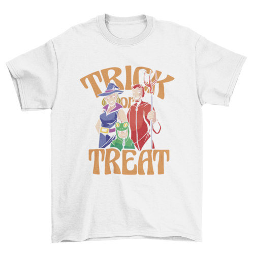 Family in Halloween Costumes T-shirt Design | Binge T-shirt Shop