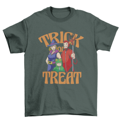 Family in Halloween Costumes T-shirt Design | Binge T-shirt Shop