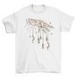 Hand and crystals t-shirt