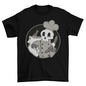 Skeleton Baker Retro Cartoon T-shirt | Binge T-shirt Shop