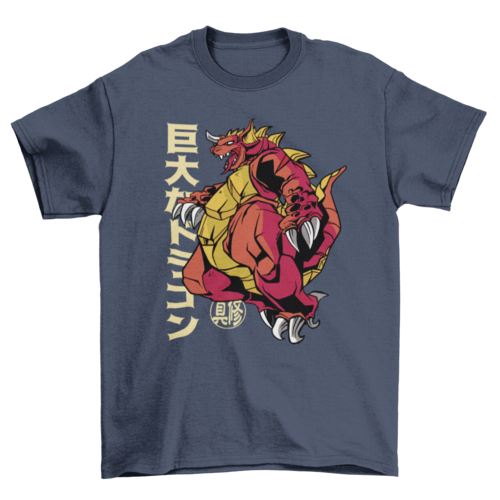 Dragon Japanese Monster Anime T-shirt | Binge T-shirt Shop