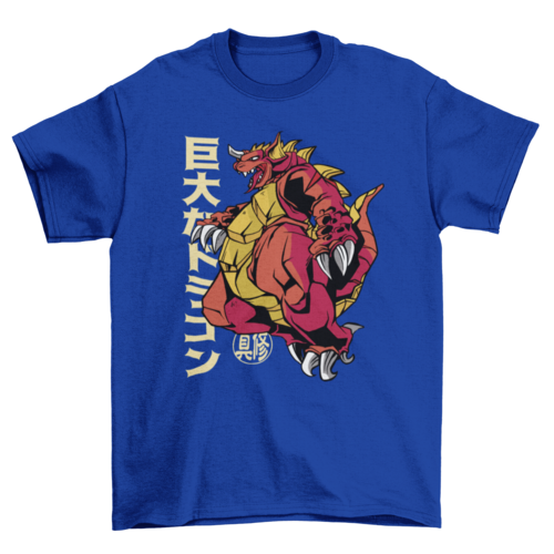 Dragon Japanese Monster Anime T-shirt | Binge T-shirt Shop