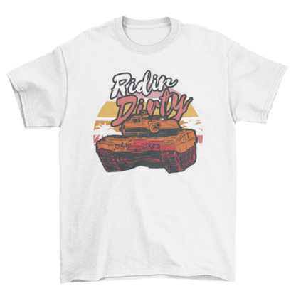 Army Military Tank T-shirt | Binge T-shirt Shop