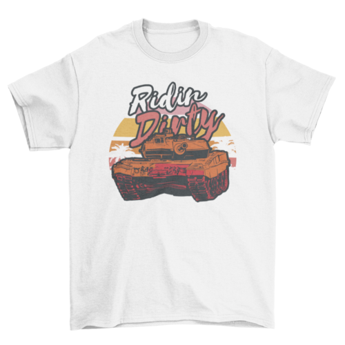 Army Military Tank T-shirt | Binge T-shirt Shop