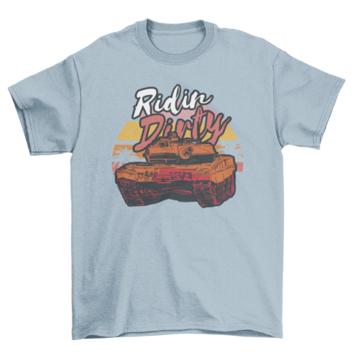 Army Military Tank T-shirt | Binge T-shirt Shop