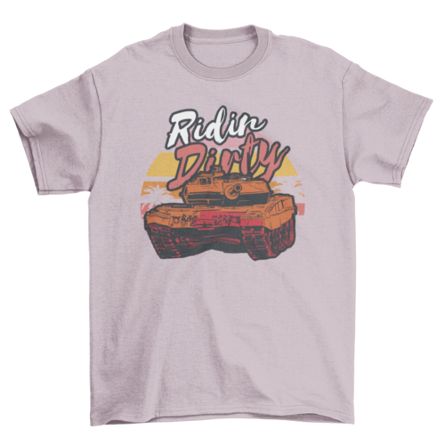 Army Military Tank T-shirt | Binge T-shirt Shop
