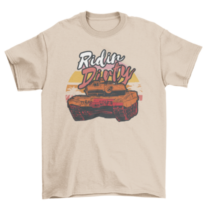 Army Military Tank T-shirt | Binge T-shirt Shop