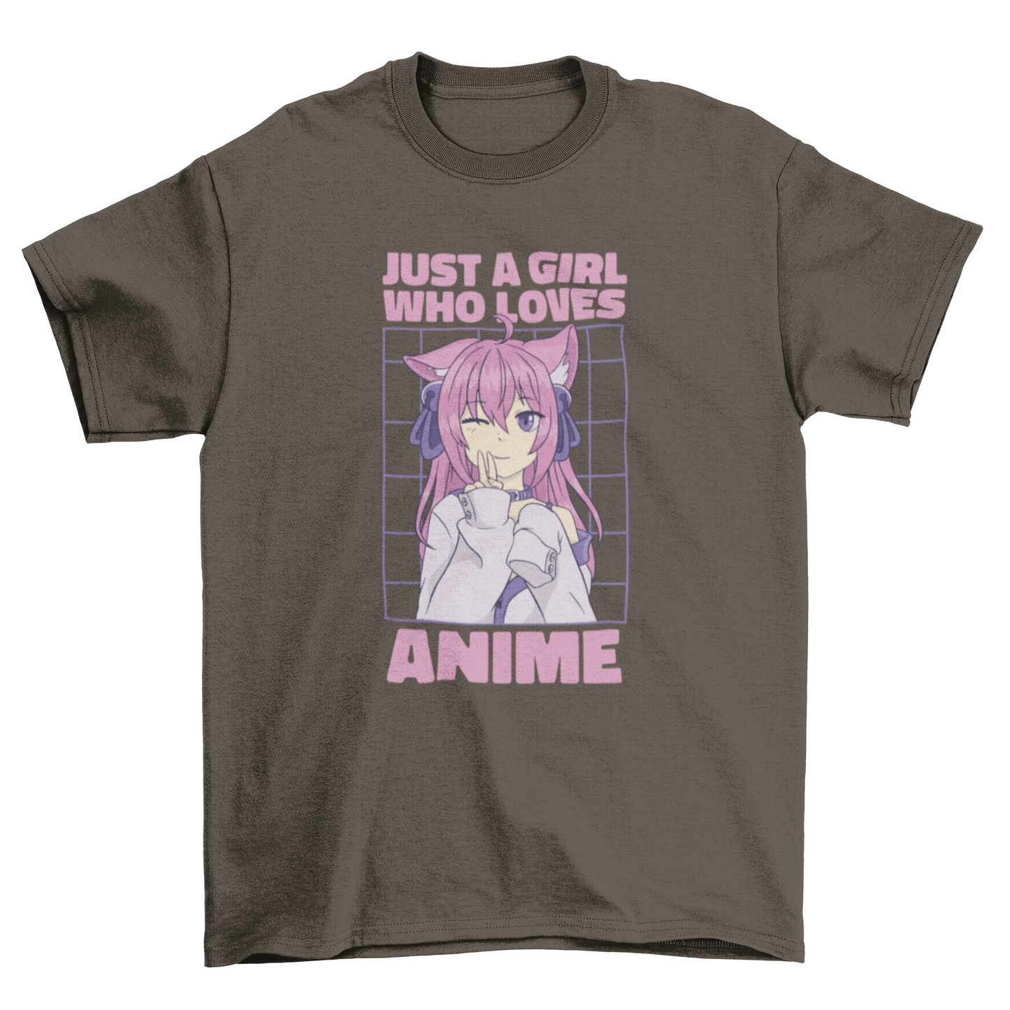 Girl Who Loves Anime T-shirt | Binge T-shirt Shop