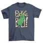 Happy Cartoon Cucumber Playing Pickleball Game T-shirt | Binge T-shirt Shop