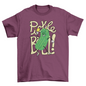 Happy Cartoon Cucumber Playing Pickleball Game T-shirt | Binge T-shirt Shop