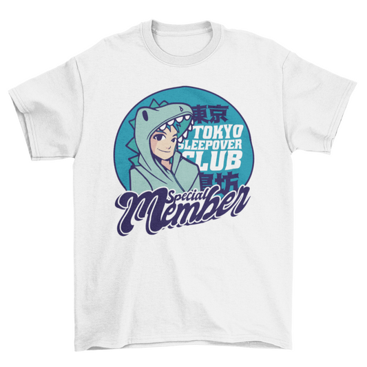 Anime Sleepover T-shirt | Binge T-shirt Shop