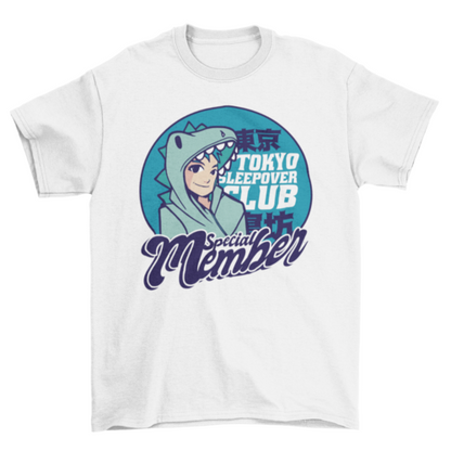 Anime Sleepover T-shirt | Binge T-shirt Shop