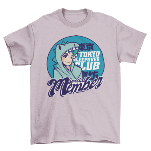Anime Sleepover T-shirt | Binge T-shirt Shop