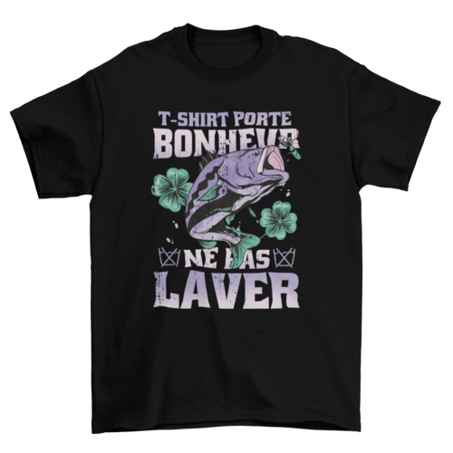 Lucky Fishing T-shirt | Binge T-shirt Shop