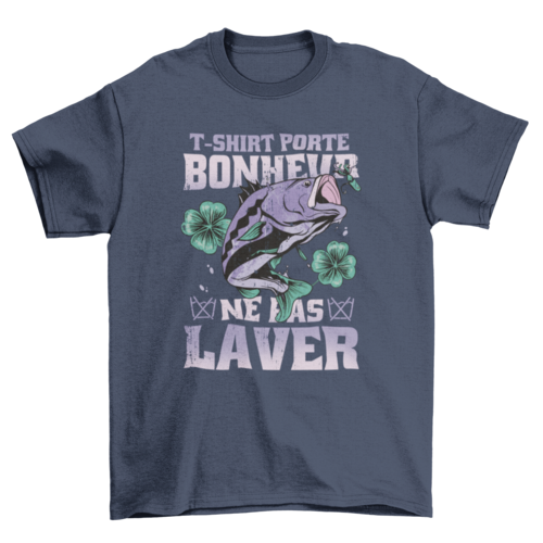 Lucky Fishing T-shirt | Binge T-shirt Shop