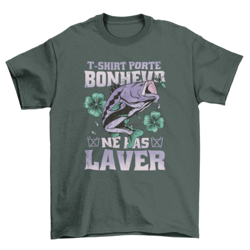 Lucky Fishing T-shirt | Binge T-shirt Shop