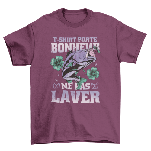Lucky Fishing T-shirt | Binge T-shirt Shop