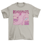 Axolotl reading books t-shirt