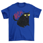 Funny Unimpressed Meh Black Cat T-shirt | Binge T-shirt Shop