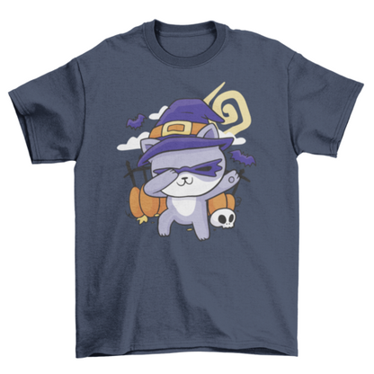 Halloween Cat Dabbing T-shirt Design | Binge T-shirt Shop