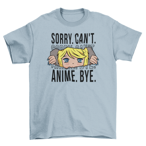 Cool Anime Quote T-shirt | Binge T-shirt Shop