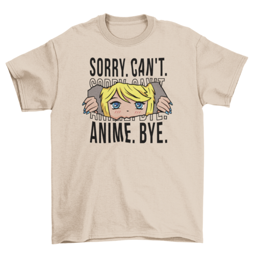 Cool Anime Quote T-shirt | Binge T-shirt Shop