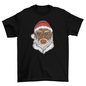 Black Santa Claus Christmas T-shirt | Binge T-shirt Shop