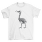 Skeleton Dodo Bird Animal T-shirt Design | Binge T-shirt Shop