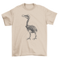 Skeleton Dodo Bird Animal T-shirt Design | Binge T-shirt Shop