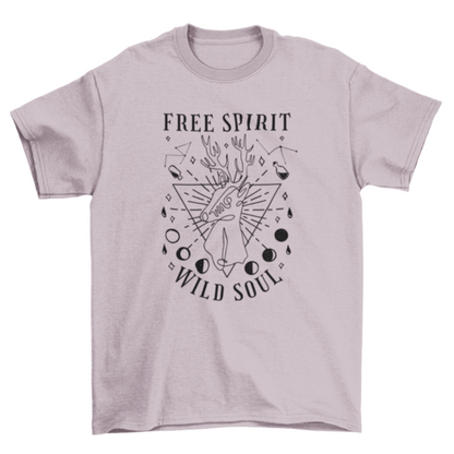 Spiritual deer animal t-shirt design