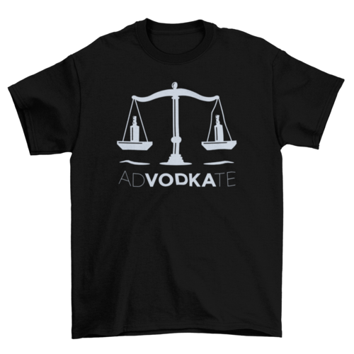 Advodkate T-shirt | Binge T-shirt Shop