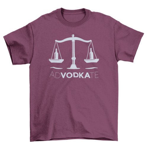 Advodkate T-shirt | Binge T-shirt Shop