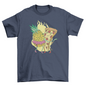 Pizza and pineapple dancing t-shirt