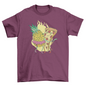 Pizza and pineapple dancing t-shirt