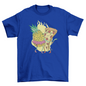 Pizza and pineapple dancing t-shirt