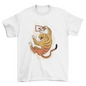 Tiger Animal Playing Basketball T-shirt | Binge T-shirt Shop