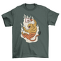 Tiger Animal Playing Basketball T-shirt | Binge T-shirt Shop