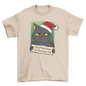Christmas Black Cat Tree T-shirt | Binge T-shirt Shop