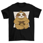Gamer Sloth with Joystick T-shirt | Binge T-shirt Shop