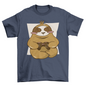 Gamer Sloth with Joystick T-shirt | Binge T-shirt Shop