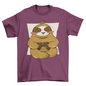 Gamer Sloth with Joystick T-shirt | Binge T-shirt Shop