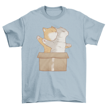Cats Animals in Love T-shirt | Binge T-shirt Shop