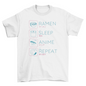 Ramen Anime Routine T-shirt | Binge T-shirt Shop