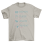 Ramen Anime Routine T-shirt | Binge T-shirt Shop